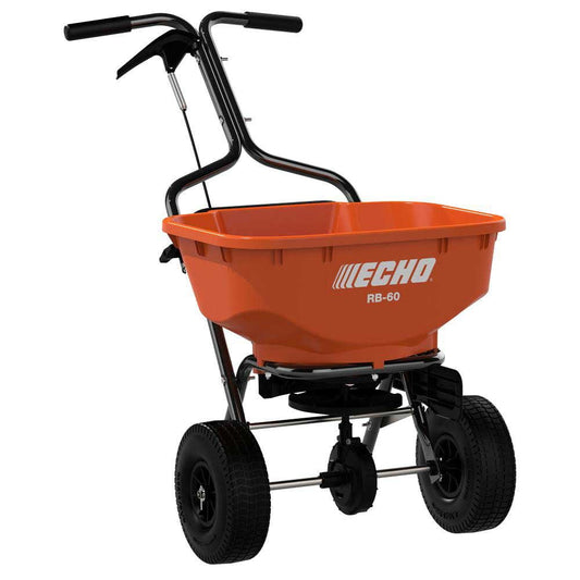 modern Echo RB-60 60LB Hopper Capacity T Handle Heavy Duty Spreader